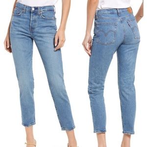 Levi’s Wedgie Icon Fit High Waist Straight Leg Jeans - Color These Dreams